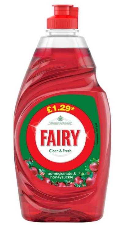 Households Washing Liquid Fairy Pomegranate Red PM 1.29 433ml 10