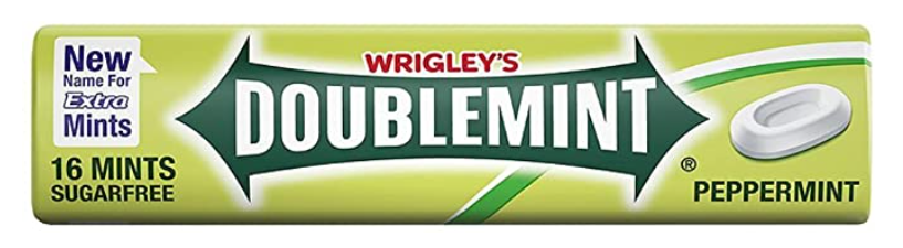 Mints Wrigleys Doublemint Rolls NPM 16s 24