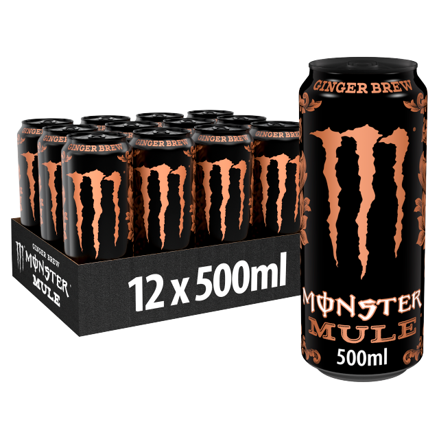 Monster Mule Ginger Brew 500ml x 12 (Can)