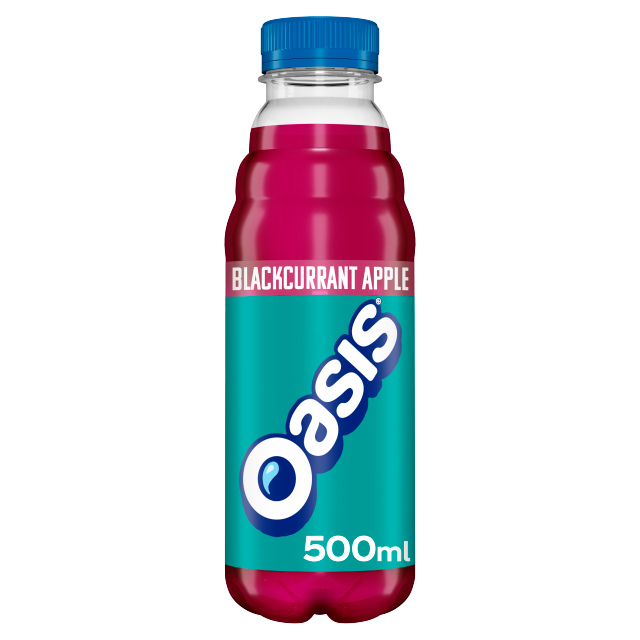 Oasis Blackcurrant Apple 500ml x 12 (Bottle)
