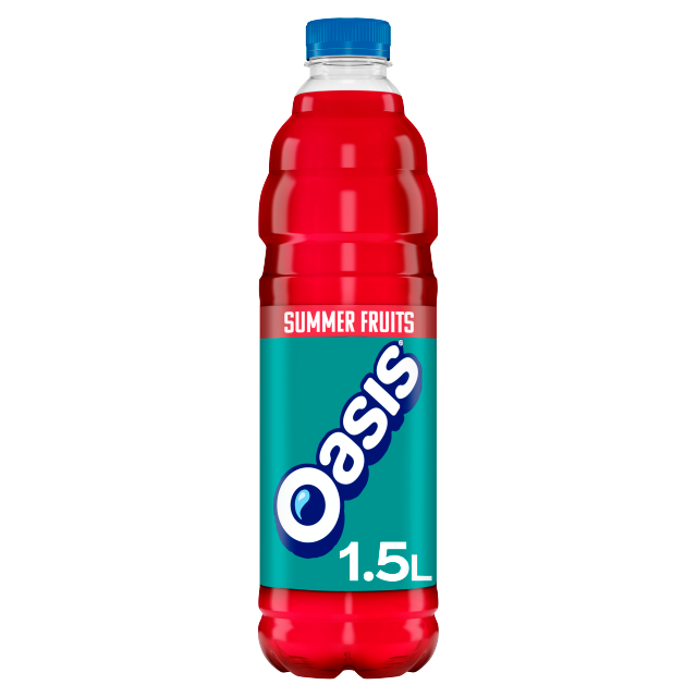 Oasis Summer Fruit 1.5L x 12 (Bottle)