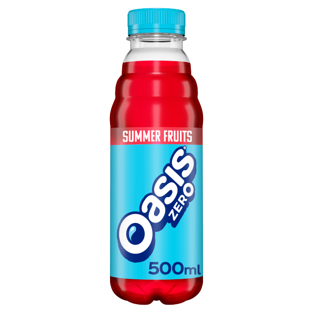 Oasis Summer Fruits ZERO 500ml x 12 (Bottle)