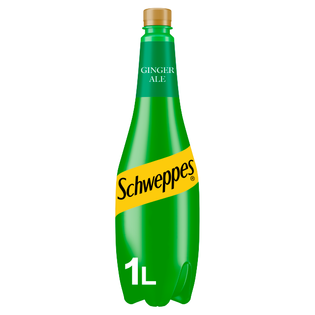 Schweppes Canada Dry Ginger Ale 1L x 6 (Bottle)