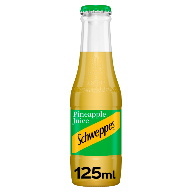 Schweppes Pineapple 125ml x 24 (Glass)