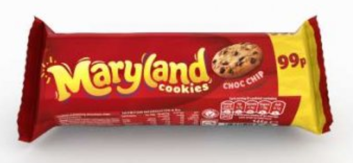 Snacks Maryland Chip Cookies PM 0.99 145g 16