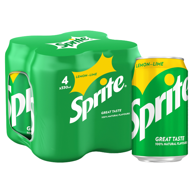 Sprite 330ml 6x4pk (Can)