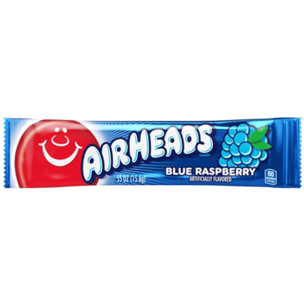 Sweets & Candy Airheads Blue Raspberry NPM 15.6gm 36