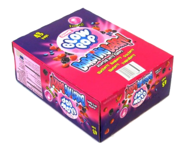 Sweets & Candy Blow Pops Bursting Berry NPM 18g 48