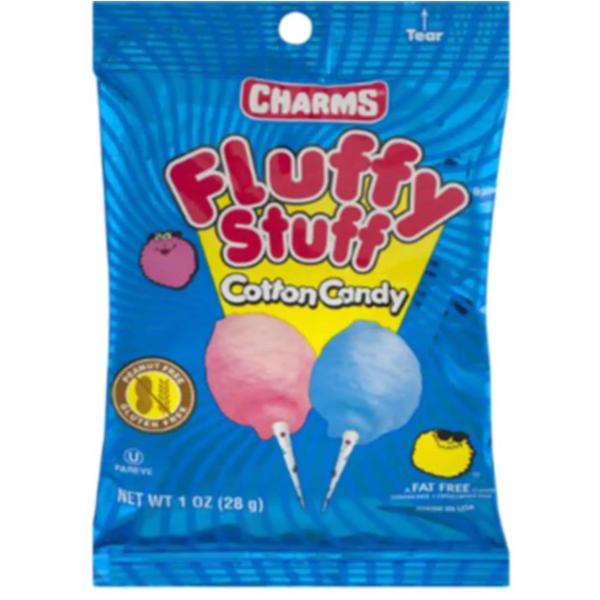 Sweets & Candy Charms Fluffy Stuff Cotton Candy NPM 28g 72