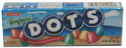 Sweets & Candy Dots Tropical NPM 64g 288