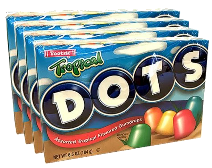 Sweets & Candy Dots Tropical Theatre NPM 184g 12