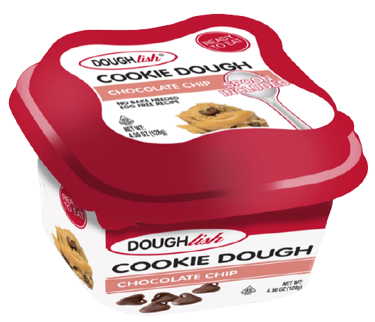 Sweets & Candy Doughlish Chocolate Chip Cookie Dough  NPM 128g 8