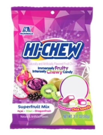 Sweets & Candy Hi Chew Exotic Fruit Mix Peg Bag NPM 100g 6