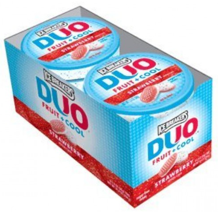 Sweets & Candy Ice Breakers Duo Mints Strawberry NPM 36g 8