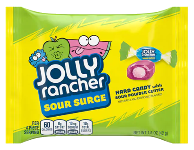 Sweets & Candy Jolly Rancher Sour Surge NPM 42g 240