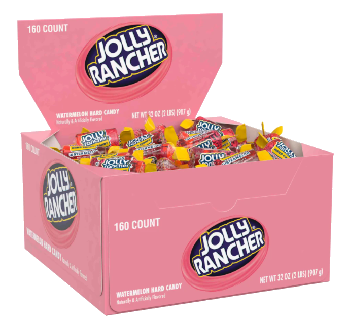 Sweets & Candy Jolly Rancher Twists Watermelon NPM 160s 18