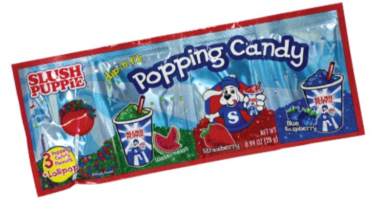 Sweets & Candy KoKo's Slush Puppie Popping Candy & Lollipop NPM 28g 96