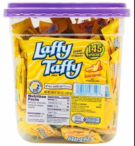 Sweets & Candy Laffy Taffy Banana Mini's NPM 145s 1