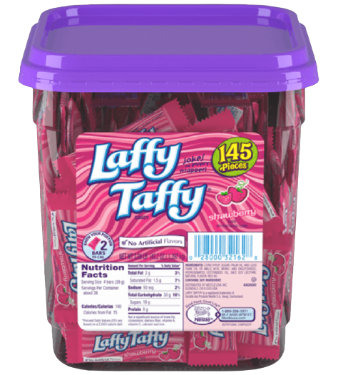 Sweets & Candy Laffy Taffy Strawberry Mini's  NPM 145s 8