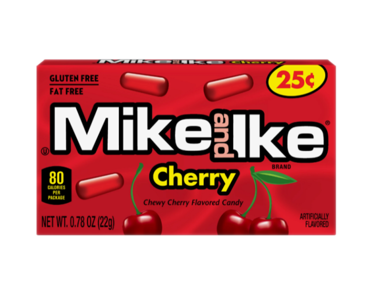Sweets & Candy Mike & Ike Cherry NPM 22g 24