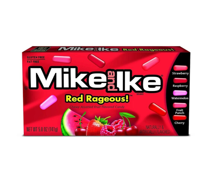 Sweets & Candy Mike & Ike Red Rageous  NPM 141g 12
