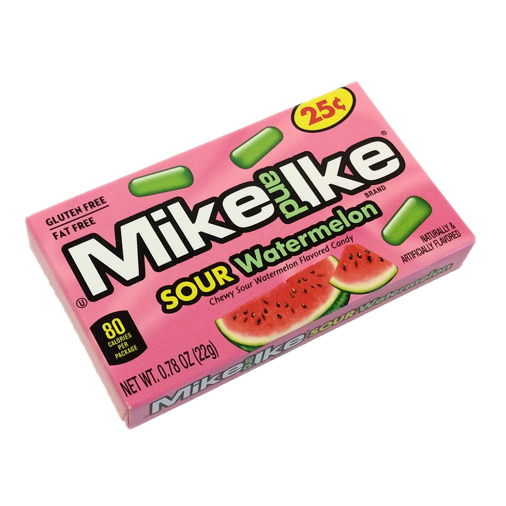 Sweets & Candy Mike & Ike Sour Watermelon Changemaker NPM 22g 384