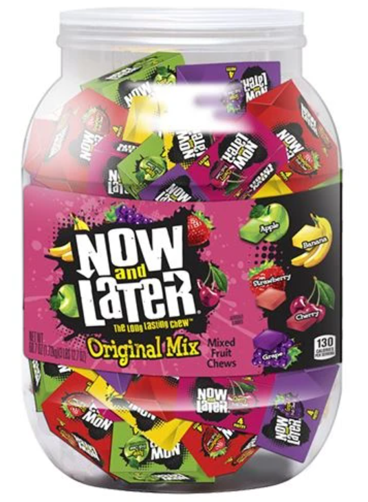 Sweets & Candy Now & Later Assorted Mini Bar NPM 385s 1746g 6