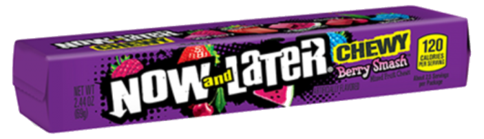 Sweets & Candy Now & Later Chewy Berry Smash NPM 69g 288