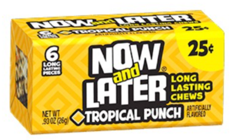 Sweets & Candy Now & Later Tropical Punch NPM 26g 288