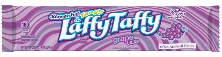 Sweets & Candy Stretchy & Tangy Laffy Taffy Grape NPM 42g 288