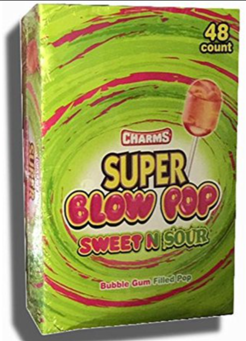 Sweets & Candy Super Blow Pop Sweet & Sour NPM 32g 576