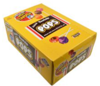 Sweets & Candy Tootsie Pops Box NPM 17g 100
