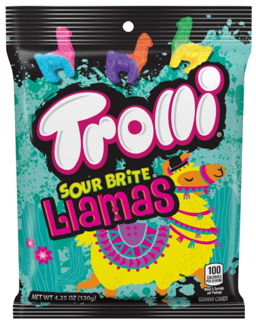 Sweets & Candy Trolli Sour Brite Llamas NPM 120g 12