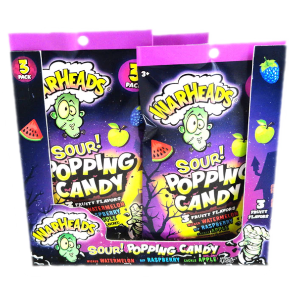 Sweets & Candy Warheads Sour Popping Candy NPM 7g 12