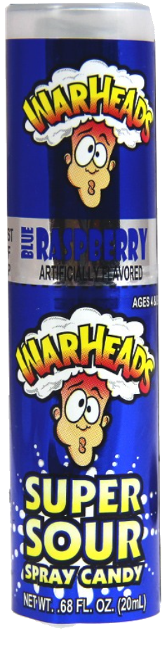 Sweets & Candy Warheads Spray Upright NPM 19g 288