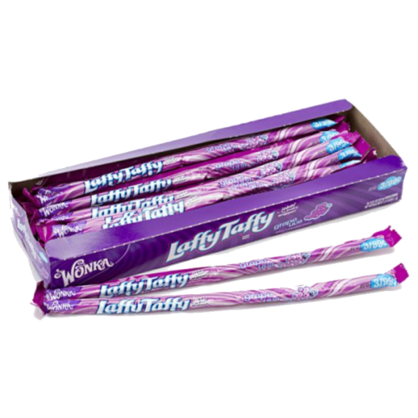 Sweets & Candy Wonka Laffy Taffy Rope Grape NPM 22gm 24