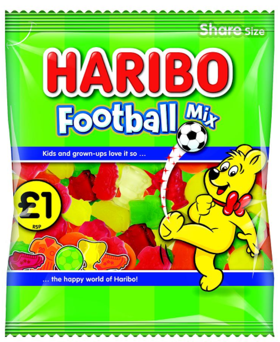 Sweets Haribo Football Mix PM 1.00 180g 12