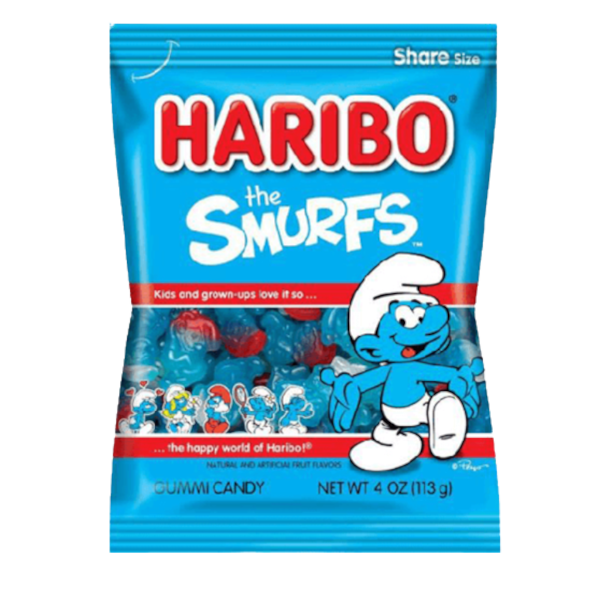 Sweets Haribo Smurfs NPM 113g 12
