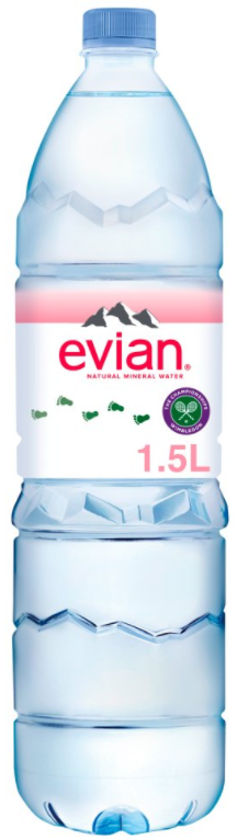 Waters Still Evian NPM 1.5L 12