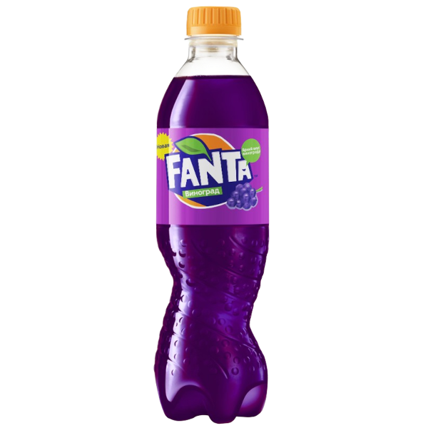 Drinks Fanta Grape NPM 500ml 12