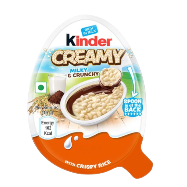 Chocolates Kinder Creamy NPM 19g 24