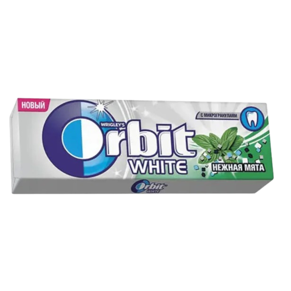 Chewing Gums Orbit White Gentle Mint NPM 13.6g 30