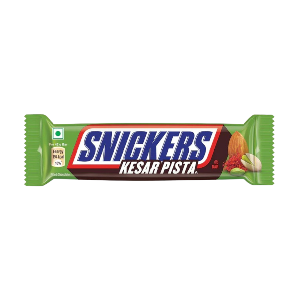 Chocolates Snickers Kesar Pista NPM 42g 15