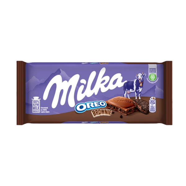 Chocolates Milka Oreo Brownie NPM 100g 22
