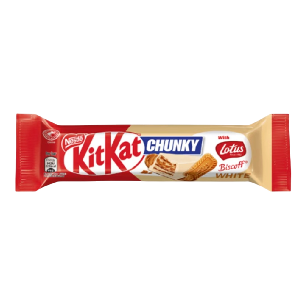 Kit Kat Chunky White Biscoff 42g 24s