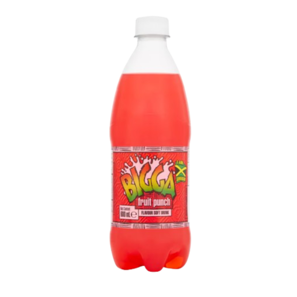 Drinks Bigga Fruit Punch NPM 600ml 12