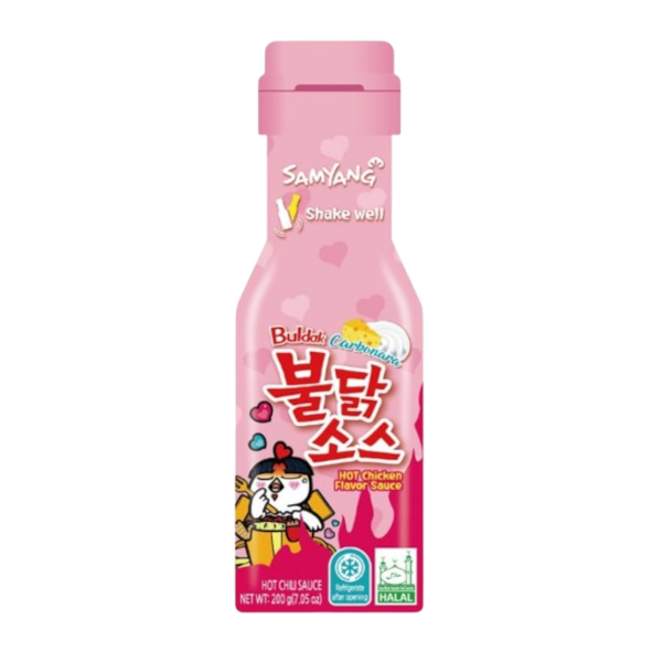 Sauces Buldak Hot Chicken Carbonara NPM 165ml 24