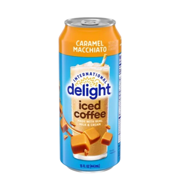 Drinks International Delight Iced Coffee Caramel Macchiato NPM 443ml 12