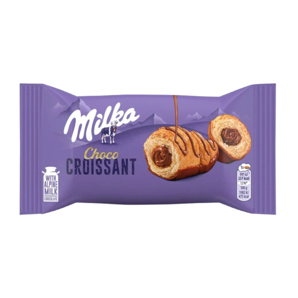Snacks Milka Croissant Cacao NPM 50g 1