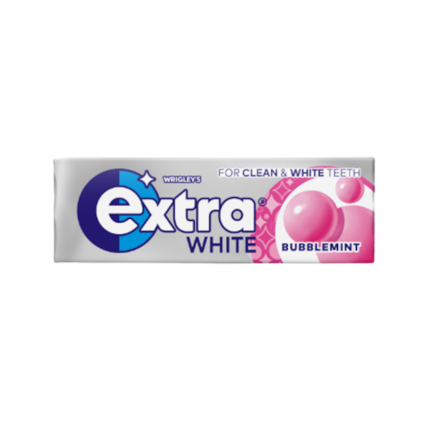 Chewing Gums Extra Bubblemint-White NPM 420g-14g-10s 30